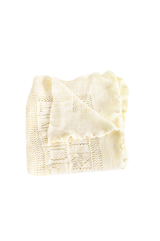 Ivory Bonpoint Blanket O/S (45 x 105cm) at Retykle