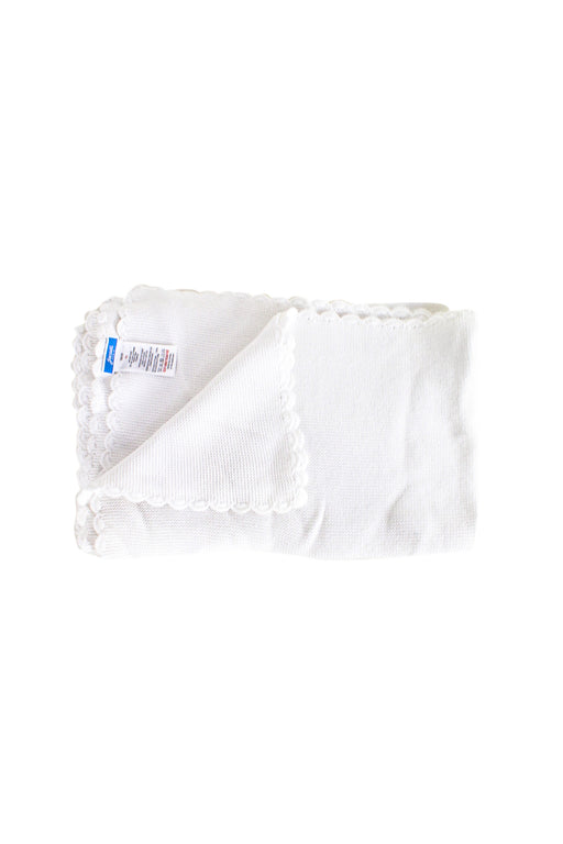White Jacadi Blanket O/S (75 x 100cm) at Retykle