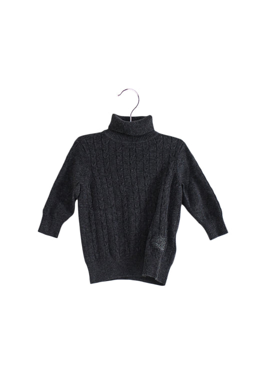 Grey Nicholas & Bears Knit Sweater 12M at Retykle