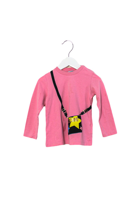 Pink Moschino Long Sleeve Top 2T at Retykle