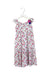 White Monnalisa Sleeveless Dress 3T at Retykle