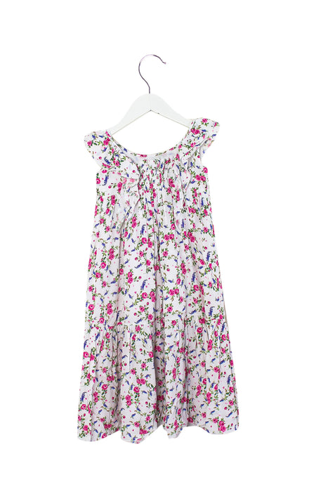 White Monnalisa Sleeveless Dress 3T at Retykle