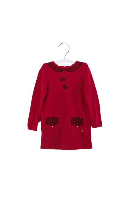 Red Little Marc Jacobs Long Sleeve Top 3T at Retykle