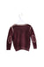 Burgundy Bonpoint Knit Sweater 3T at Retykle