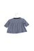 Navy Petit Bateau Long Sleeve Dress 3M (60cm) at Retykle