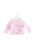 A Pink Lightweight Jackets from Jacadi in size 12-18M for girl. (Front View)