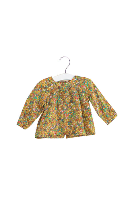 Green Bonpoint Long Sleeve Top 12M at Retykle