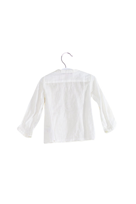 Ivory Bonpoint Long Sleeve Top 6M at Retykle