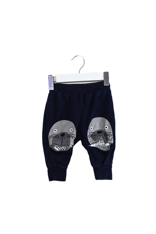 Navy Seed Sweatpants 0-3M at Retykle