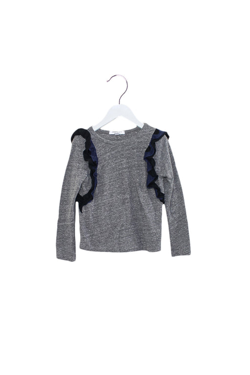 Grey Joah Love Long Sleeve Top 4T at Retykle