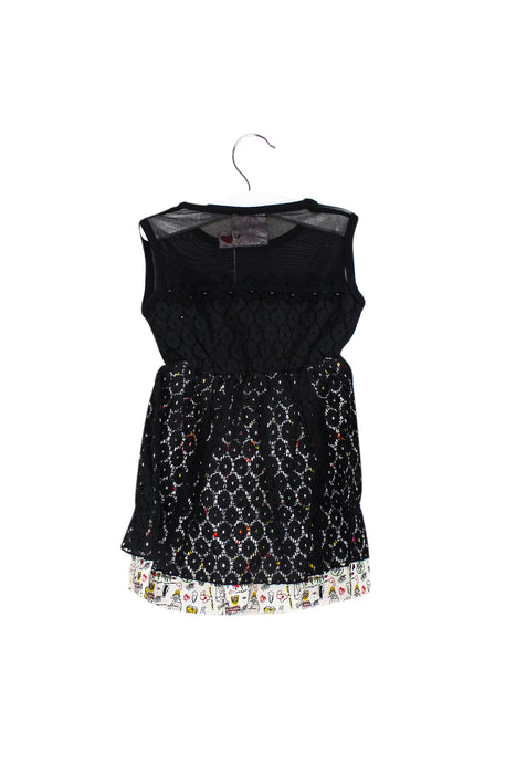 Black Lovie by Mary J Sleeveless Dress 12-18M (80cm) at Retykle