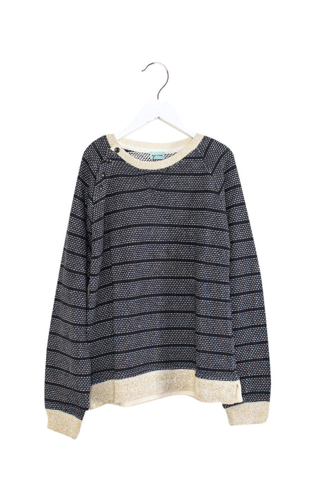 Grey Mini A Ture Knit Sweater 4T at Retykle