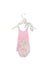 A Pink Sleeveless Bodysuits from Nicholas & Bears in size Newborn for girl. (Back View)