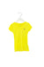 A Yellow Short Sleeve T Shirts from Polo Ralph Lauren in size 6T for girl. (Front View)