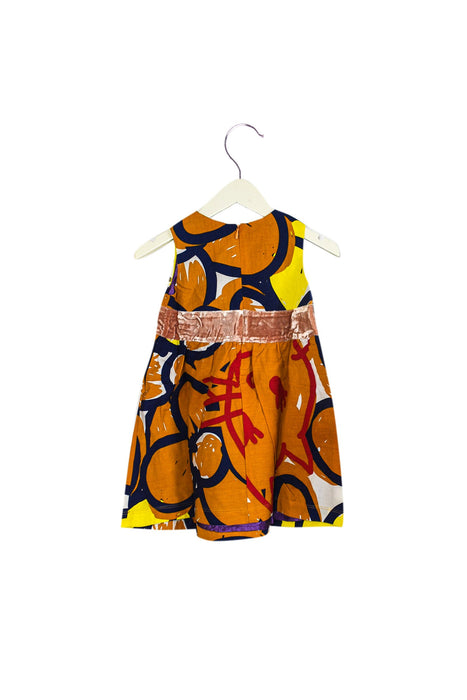 Orange Lovie by Mary J Sleeveless Dress 2T (100cm) at Retykle