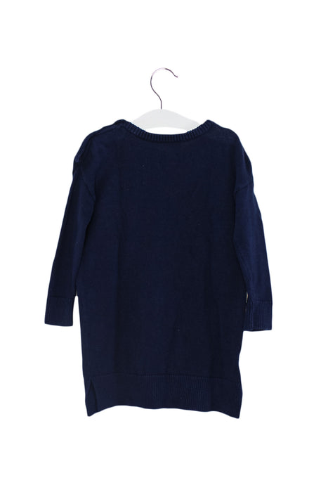 Navy Seed Sweater Dress 2T at Retykle