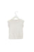 Silver Lili Gaufrette Sleeveless Top 3T at Retykle