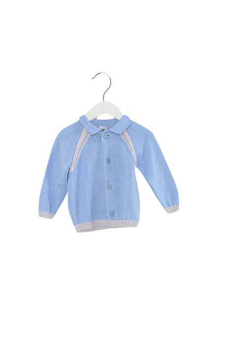 Blue Chickeeduck Cardigan 6M - 18M at Retykle