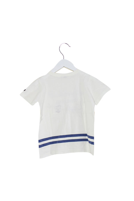 White Miki House T-Shirt 4T (110 cm) at Retykle