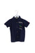 A Navy Shirts from Miki House in size 4T for boy. (Front View)