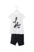 Black Little Starters T-Shirt and Shorts Set 4T at Retykle