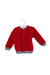 A Red Lightweight Jackets from Petit Bateau in size 18-24M for boy. (Front View)