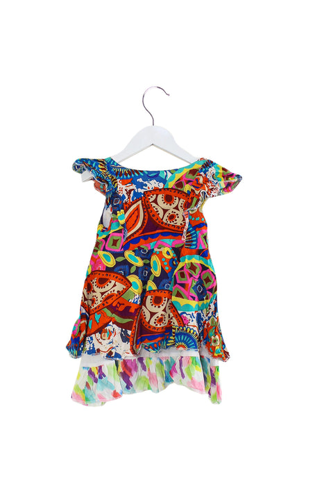 Multicolour Catimini Short Sleeve Dress 3T at Retykle