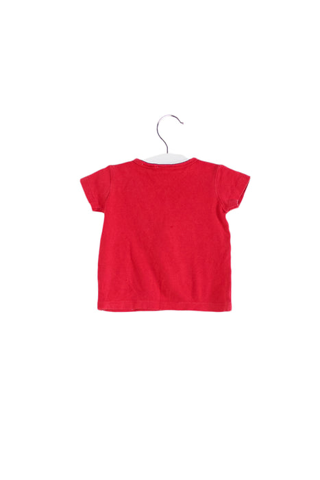 Red Seed Short Sleeve Top 0-3M at Retykle
