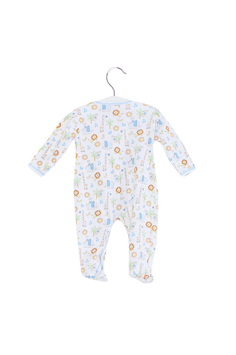 White Kissy Kissy Jumpsuit 3-6M at Retykle