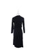 Black Isabella Oliver Maternity Three Quarter Sleeve Wrap Dress XS (US0-2) at Retykle