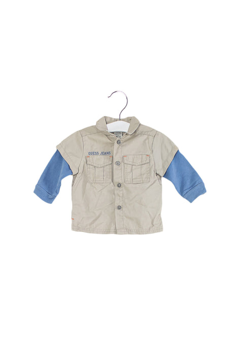 Beige Guess Jeans Shirt 6-9M at Retykle