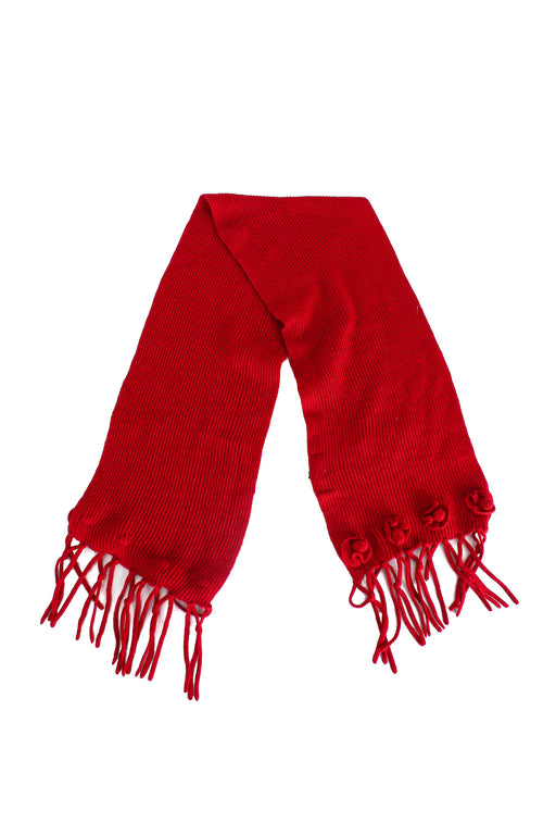 Red Nicholas & Bears Scarf O/S at Retykle