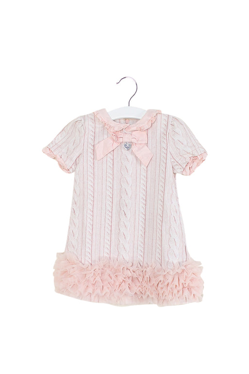 Pink Lapin House Short Sleeve Dress 2T at Retykle