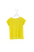 Yellow Bonpoint Short Sleeve Top 10Y at Retykle