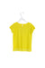 Yellow Bonpoint Short Sleeve Top 10Y at Retykle