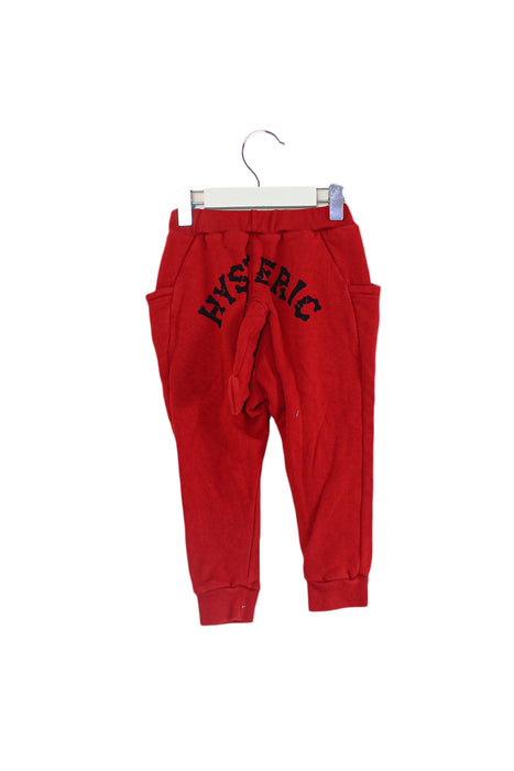 Red Hysteric Mini Sweatpants 18-24M (90cm) at Retykle