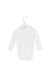 A White Bodysuits from Boden in size 12-18M for girl. (Back View)