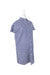 A Blue Short Sleeve Dresses from Mayarya in size XS for maternity. (Front View)
