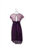 Purple Seraphine Maternity Short Sleeve Dress M (US8) at Retykle