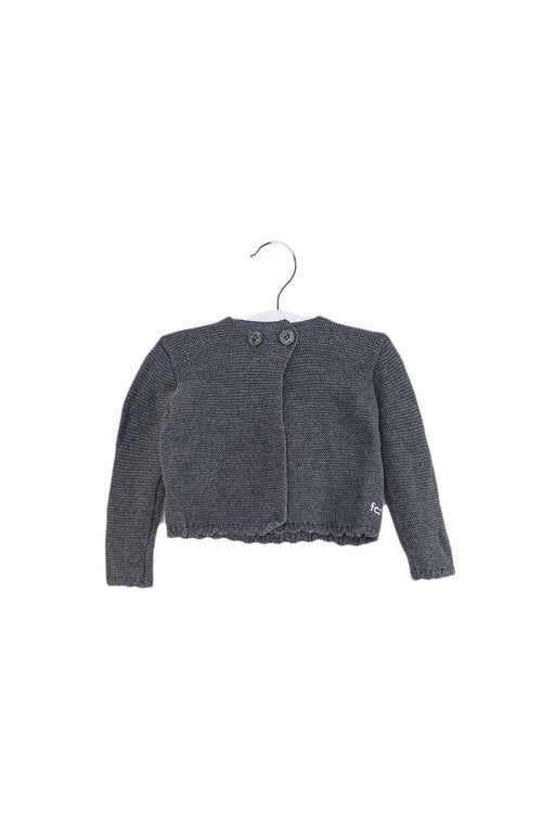 A Grey Lightweight Jackets from French Connection in size 3-6M for girl. (Front View)