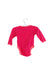 A Red Long Sleeve Bodysuits from Marimekko in size 0-3M for girl. (Back View)