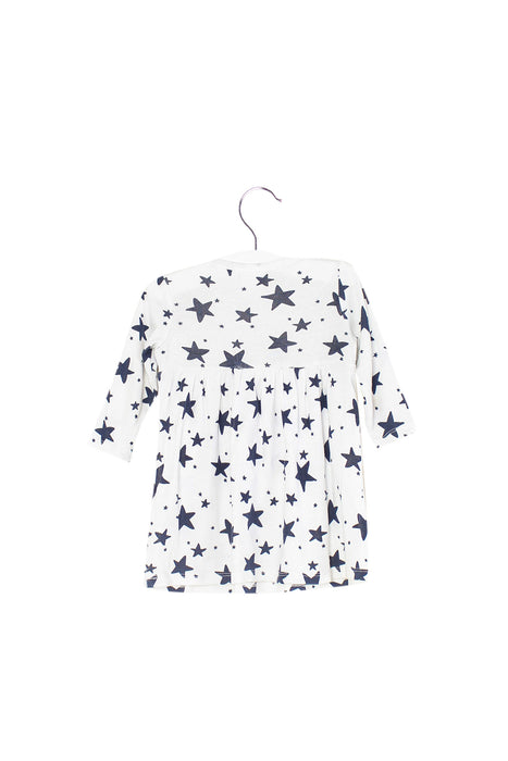 Navy Seed Long Sleeve Dress 3-6M at Retykle