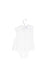 White Cyrillus Short Sleeve Romper Dress 6M at Retykle
