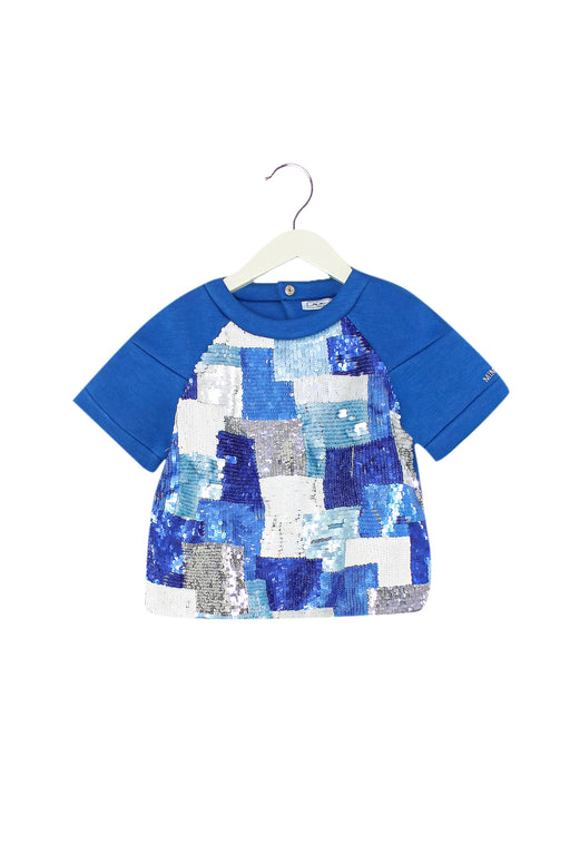 Blue MiMiSol Short Sleeve Top 6T at Retykle