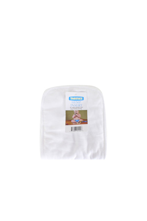 White Thirsties Cloth Diaper O/S at Retykle