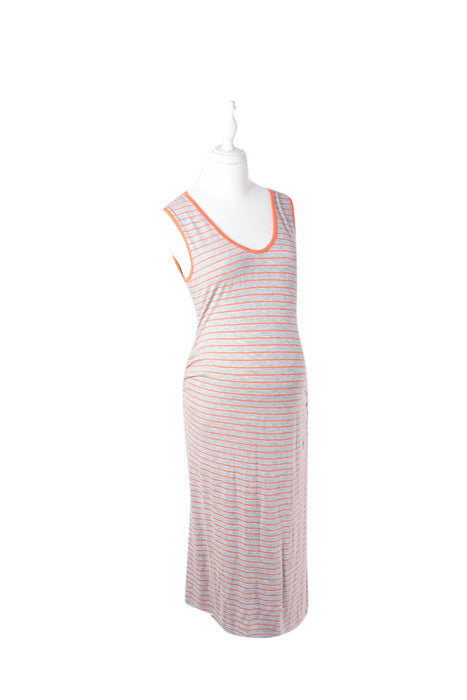 Orange Ripe Maternity Sleeveless Dress M at Retykle
