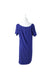 Blue Seraphine Maternity Short Sleeve Dress M (US6-8) at Retykle