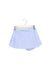 A Blue Shorts from Jacadi in size 5T for girl. (Front View)