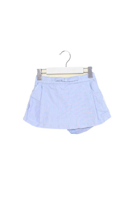 A Blue Shorts from Jacadi in size 5T for girl. (Front View)