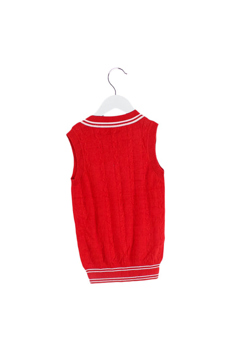 Red Nicholas & Bears Sweater Vest 8Y at Retykle
